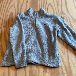 VS Pink Sherpa Half Zip